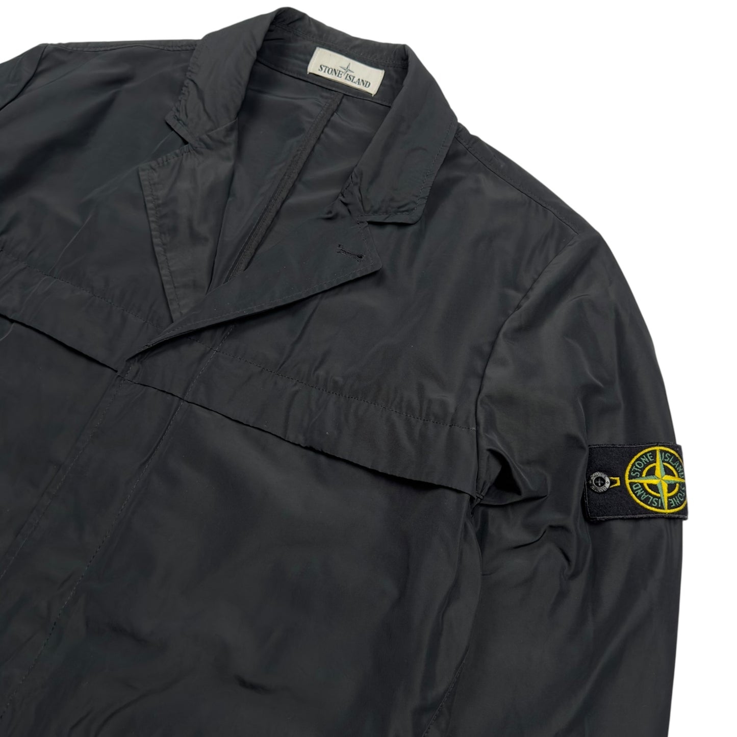 S/S 20 Stone Island Micro Reps Jacket - Black