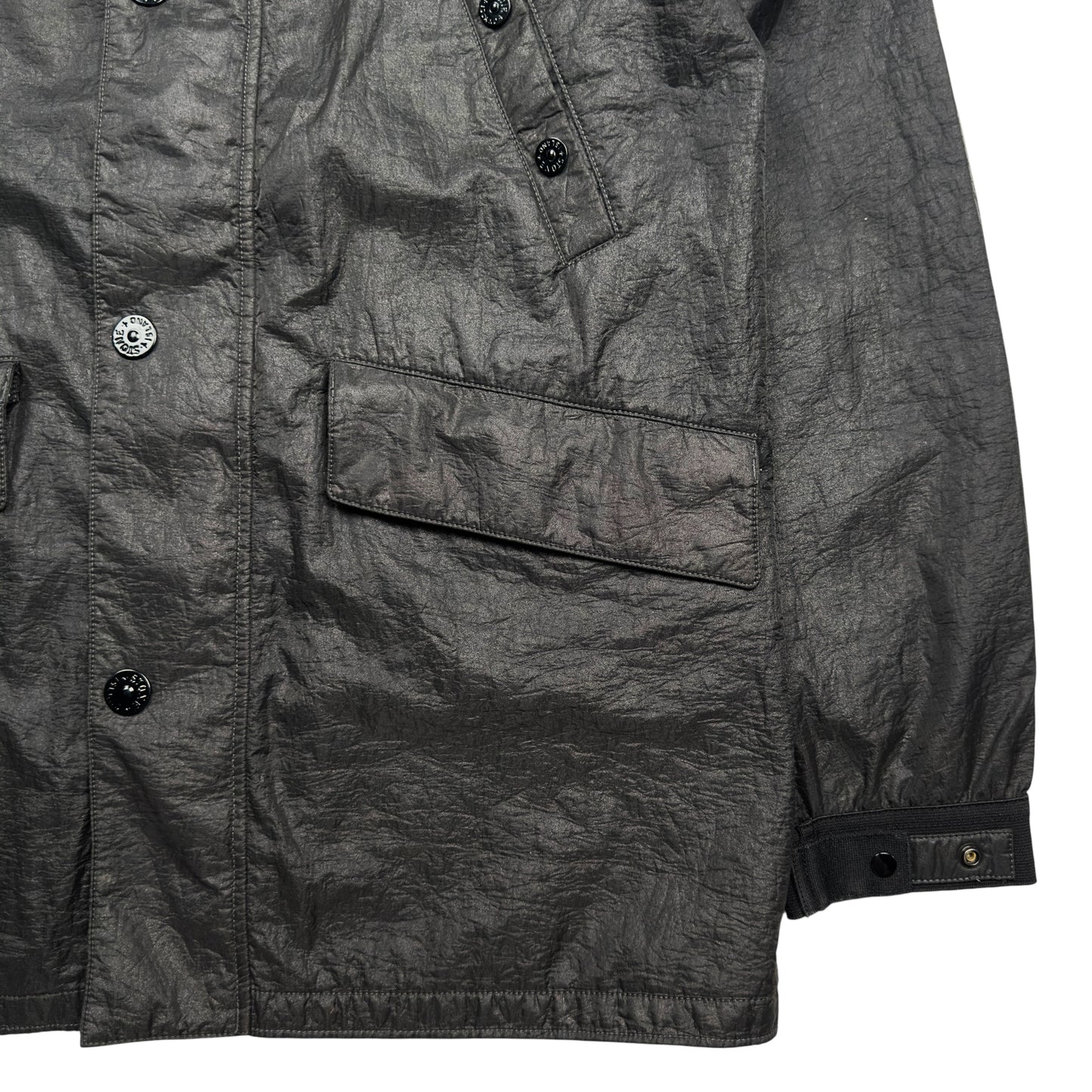 S/S 11 Stone Island Nylon Parka Jacket - Brown