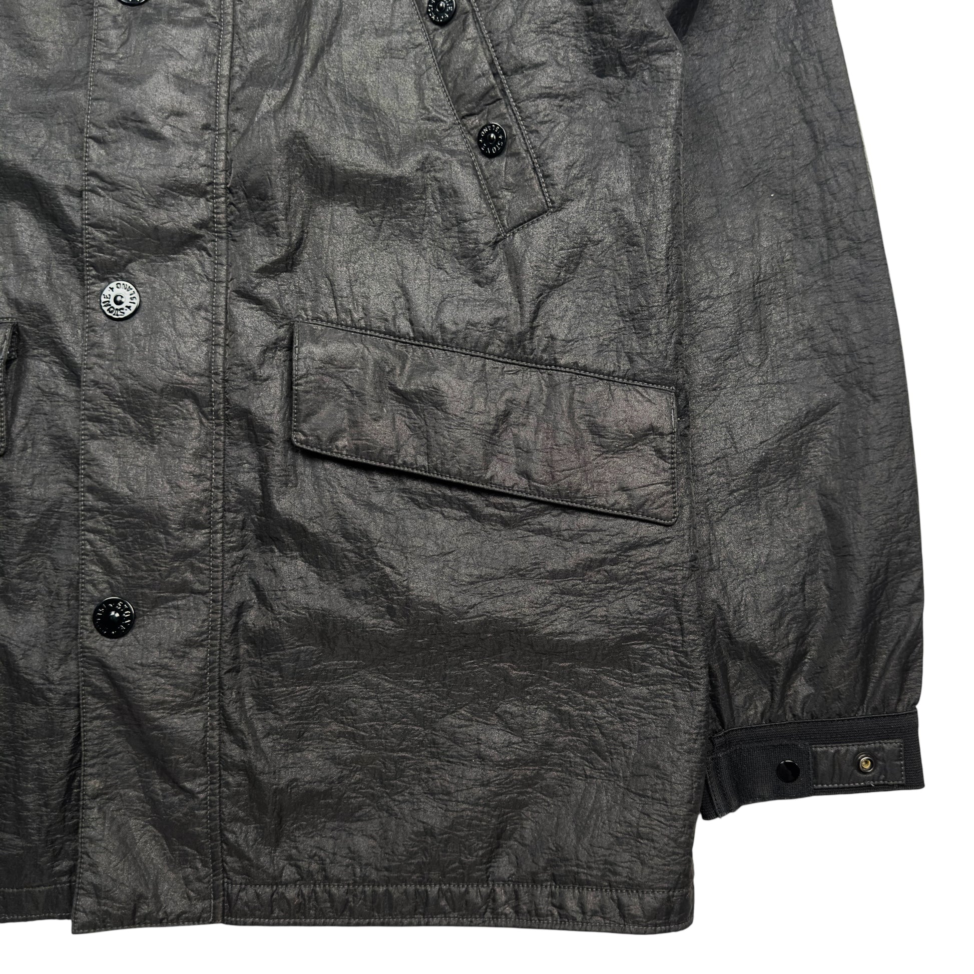 S/S 11 Stone Island Nylon Parka Jacket - Brown