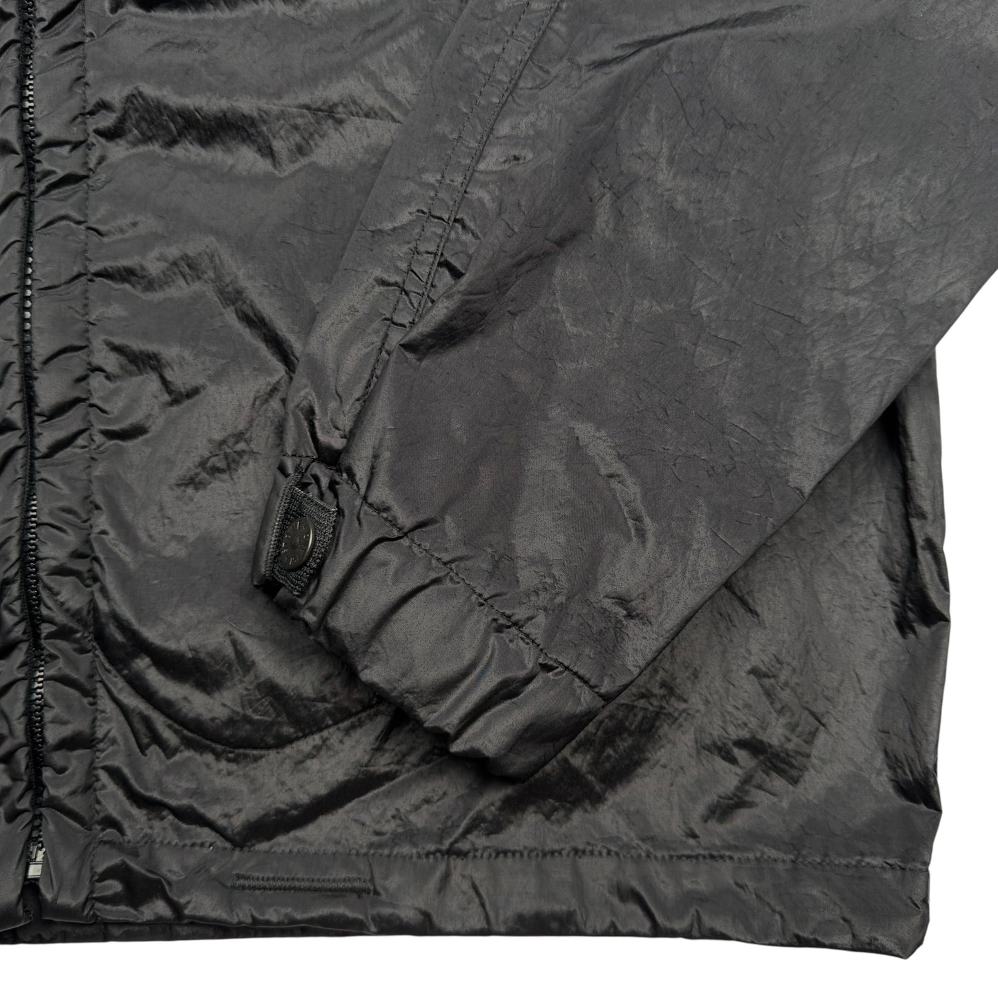 A/W 07 Stone Island Nylon Metal Flock Jacket - Black