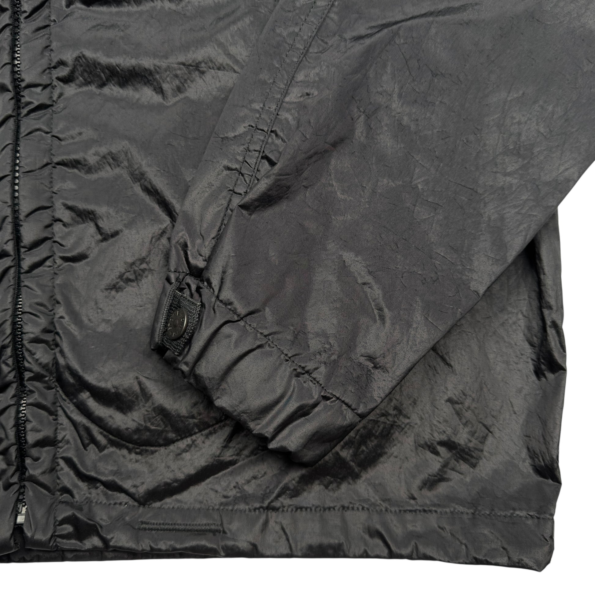 A/W 07 Stone Island Nylon Metal Flock Jacket - Black
