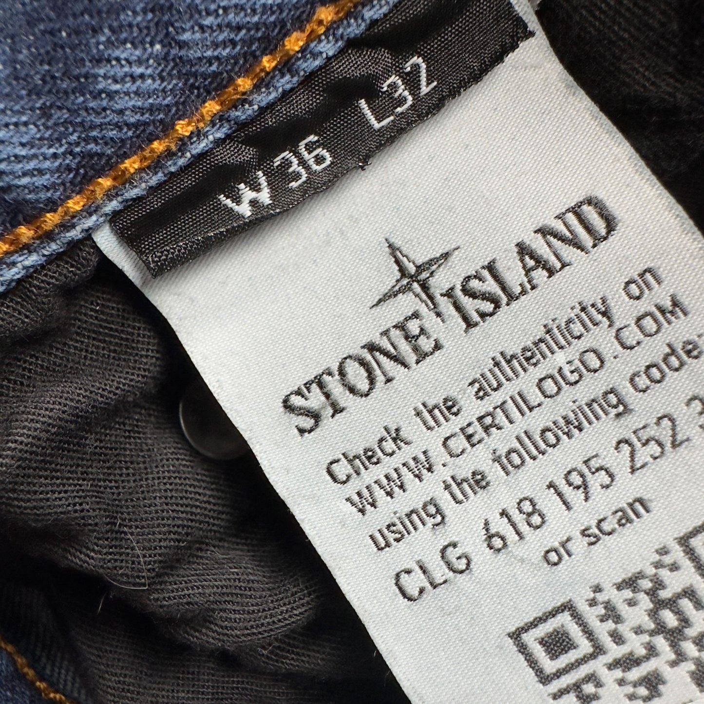 A/W 18 Stone Island Mid Wash Jeans 36 SK
