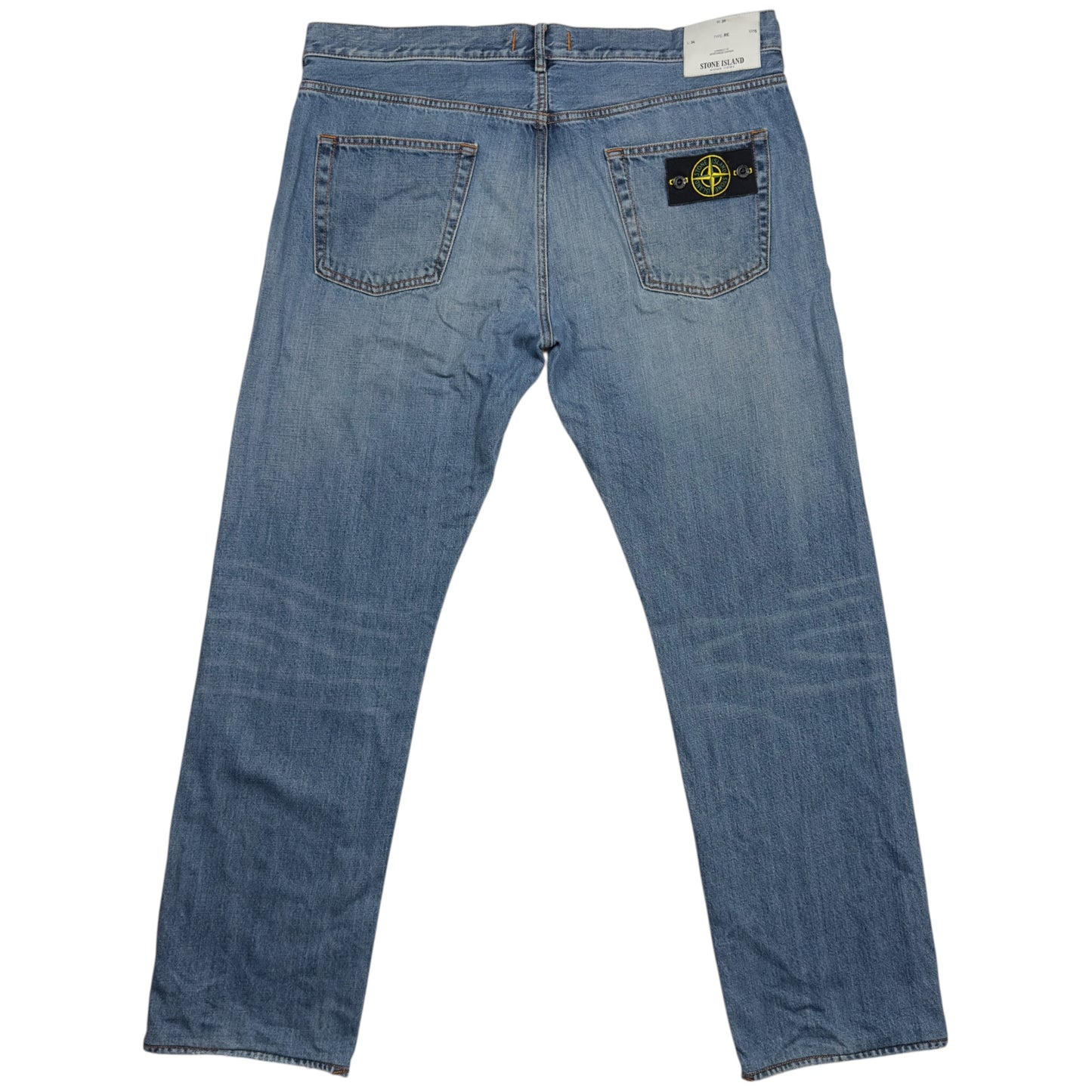 S/S 13 Stone Island Light Wash Denim Jeans 38 RE