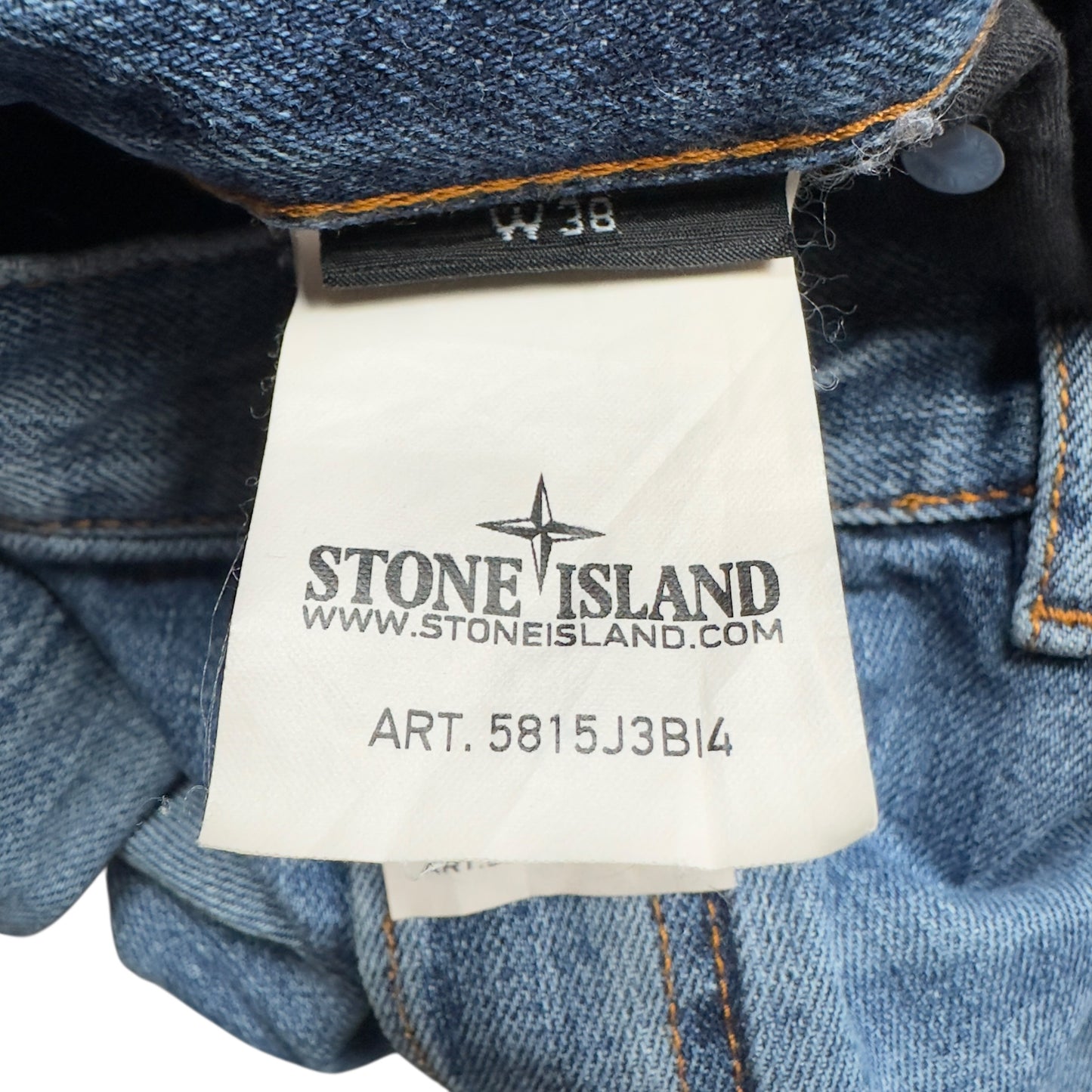 S/S 13 Stone Island Light Wash Denim Jeans 38 RE