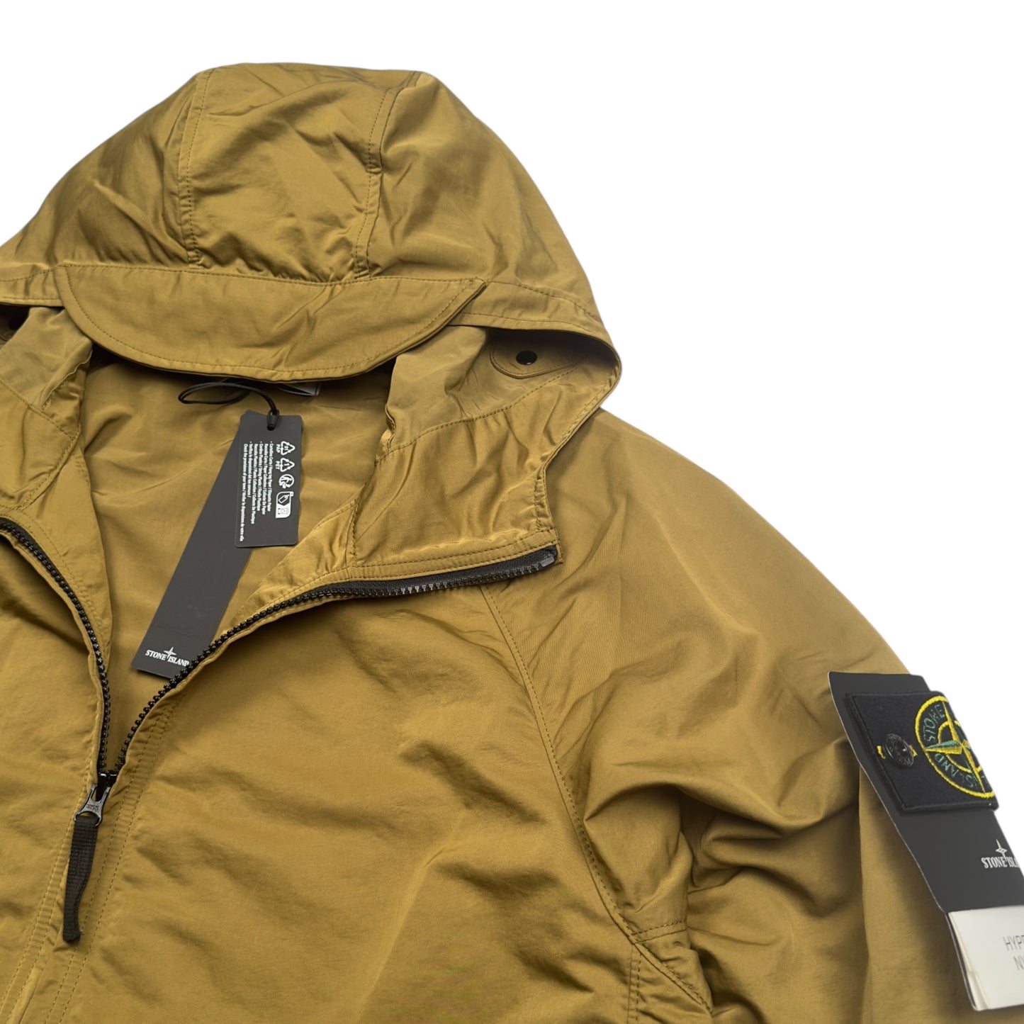 S/S 23 Stone Island Hyper Dense Nylon Raso Hooded Jacket