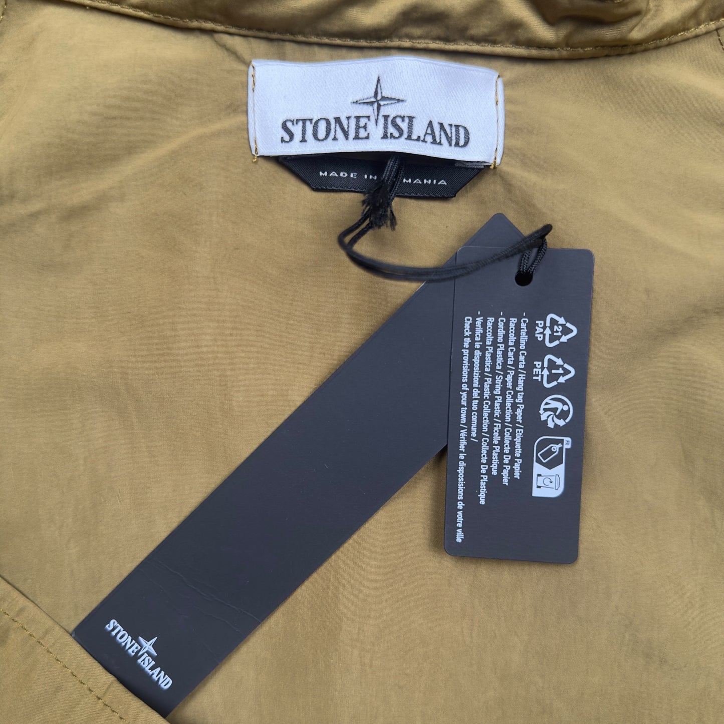 S/S 23 Stone Island Hyper Dense Nylon Raso Hooded Jacket