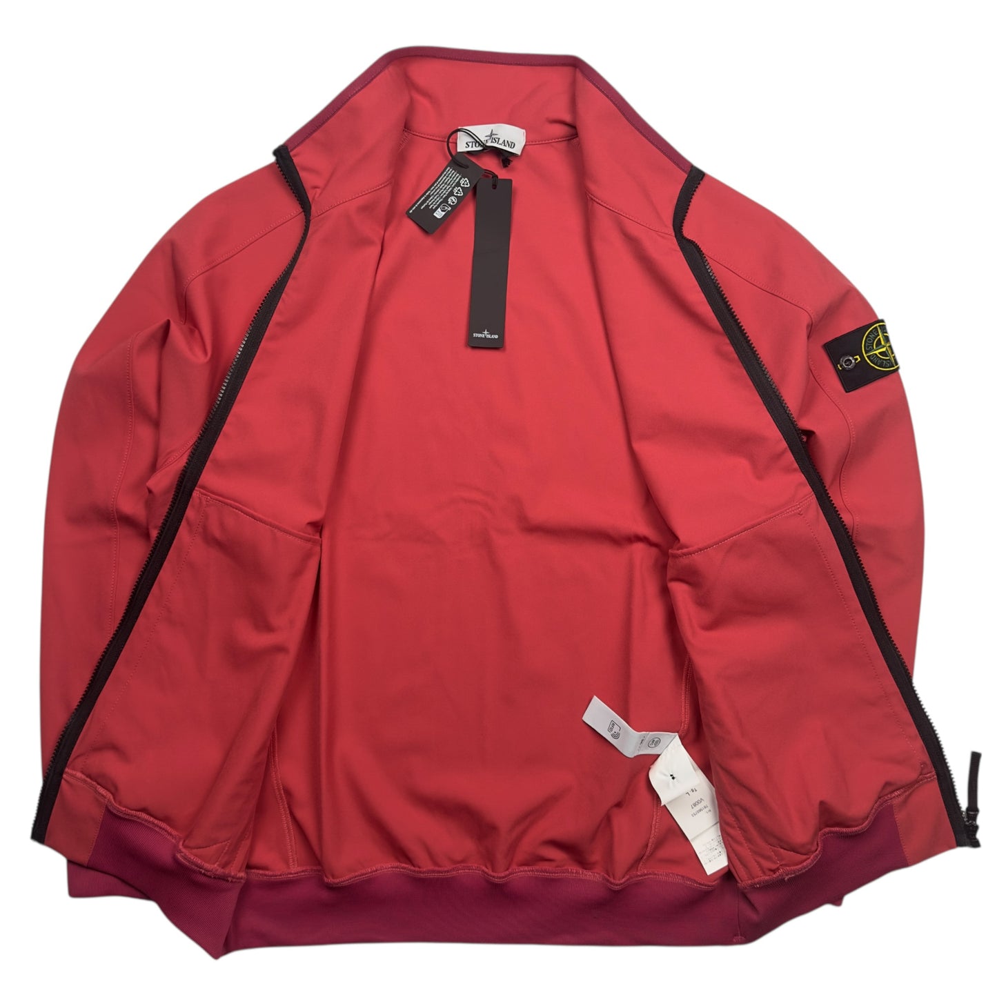 S/S 23 Stone Island Stretch Nylon Track Top Jacket