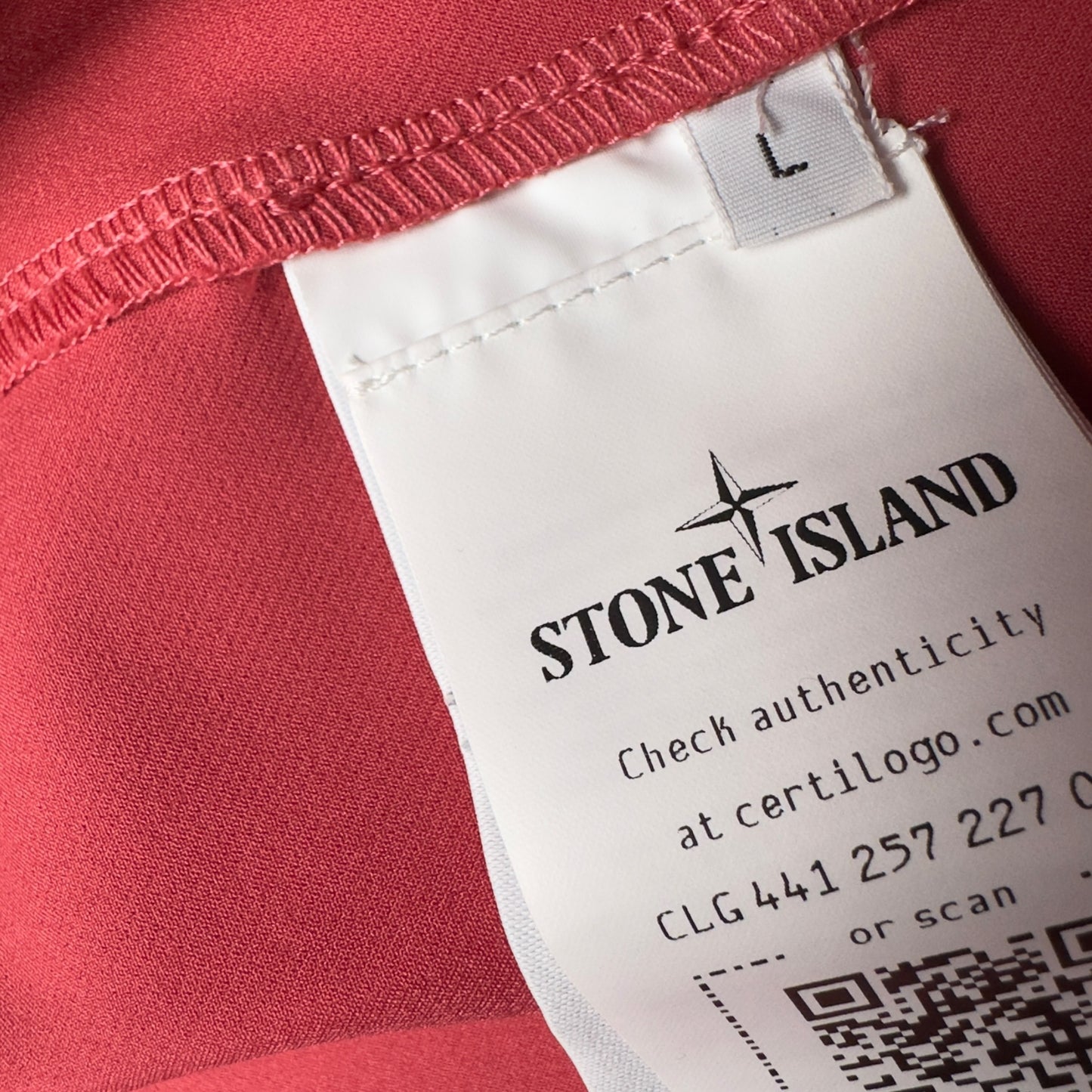 S/S 23 Stone Island Stretch Nylon Track Top Jacket