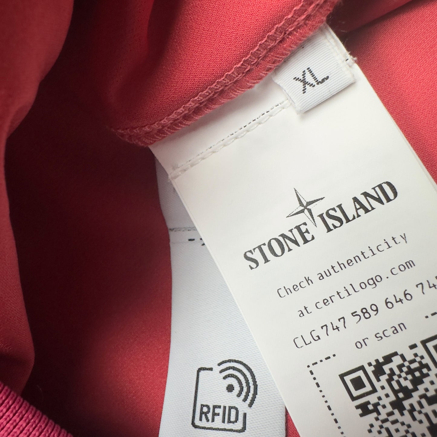 S/S 23 Stone Island Stretch Nylon Track Top Jacket