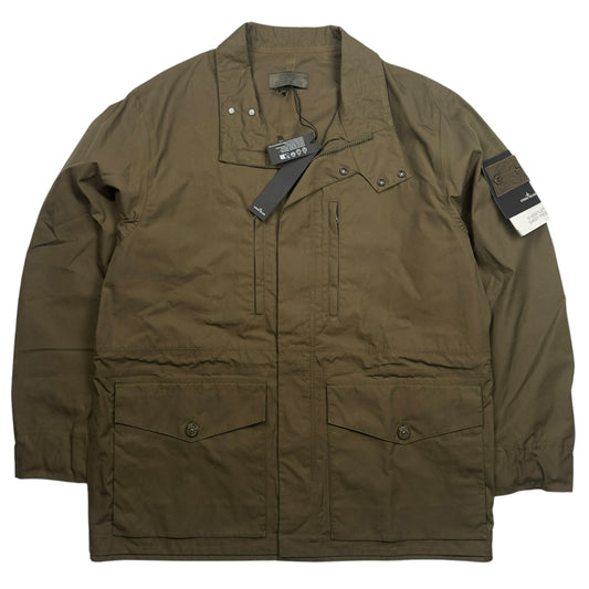 S/S 23 Stone Island O-Ventile Ghost Field Jacket - Khaki