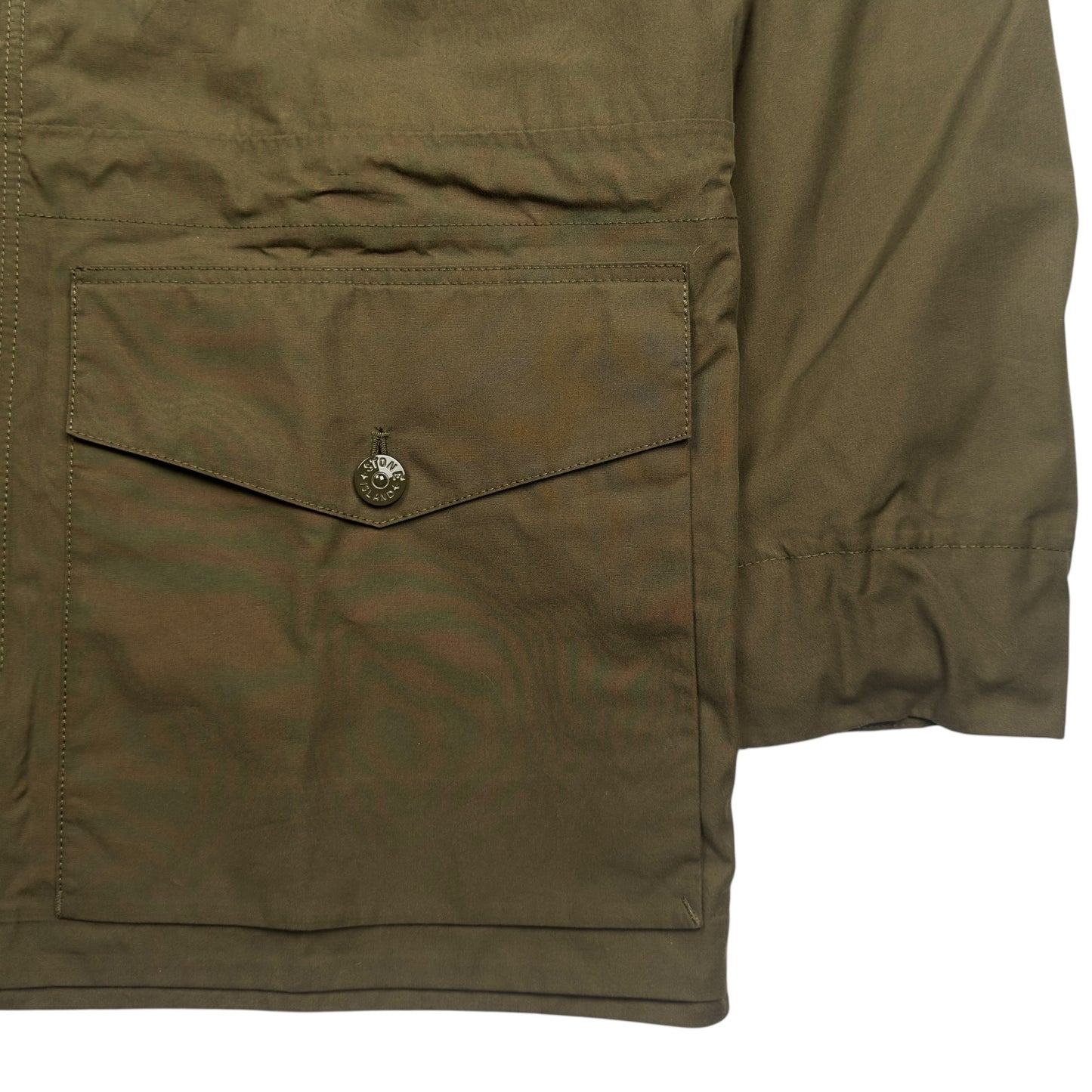 S/S 23 Stone Island O-Ventile Ghost Field Jacket - Khaki
