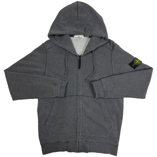 A/W 18 Stone Island Full Zip Hoodie - Dark Grey