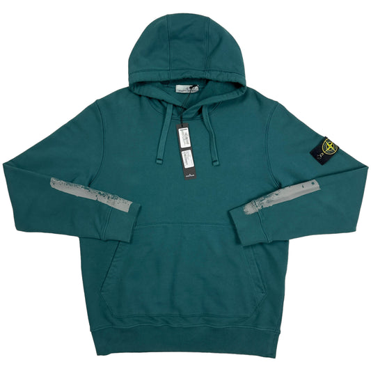 A/W 23 Stone Island "Tape Four" Reflective Print Hoodie
