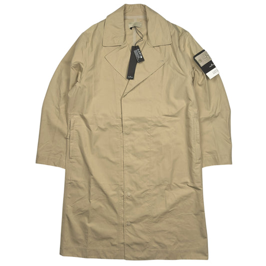 S/S 23 Stone Island O-Ventile Ghost Trench Coat - Beige