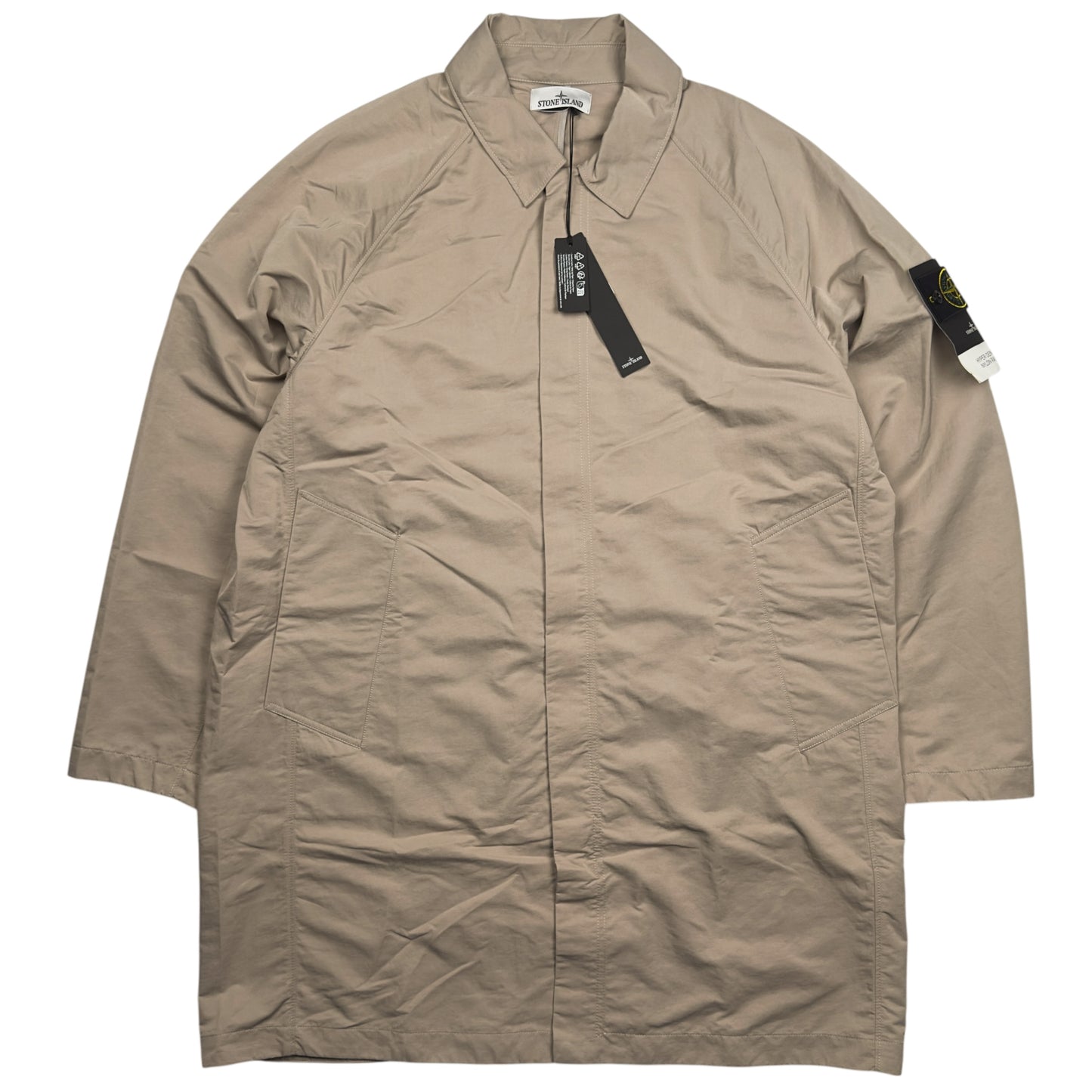 S/S 23 Stone Island Hyper Dense Nylon Raso Car Coat