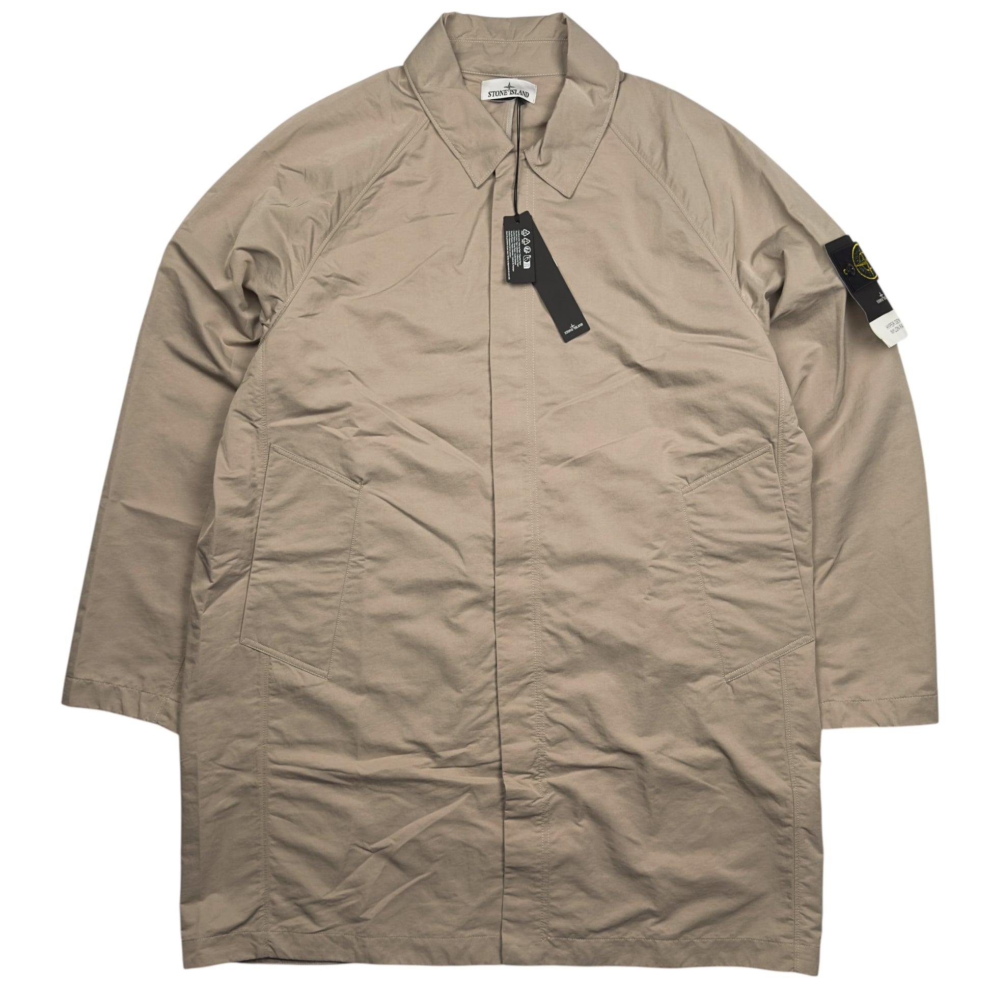 S/S 23 Stone Island Hyper Dense Nylon Raso Car Coat
