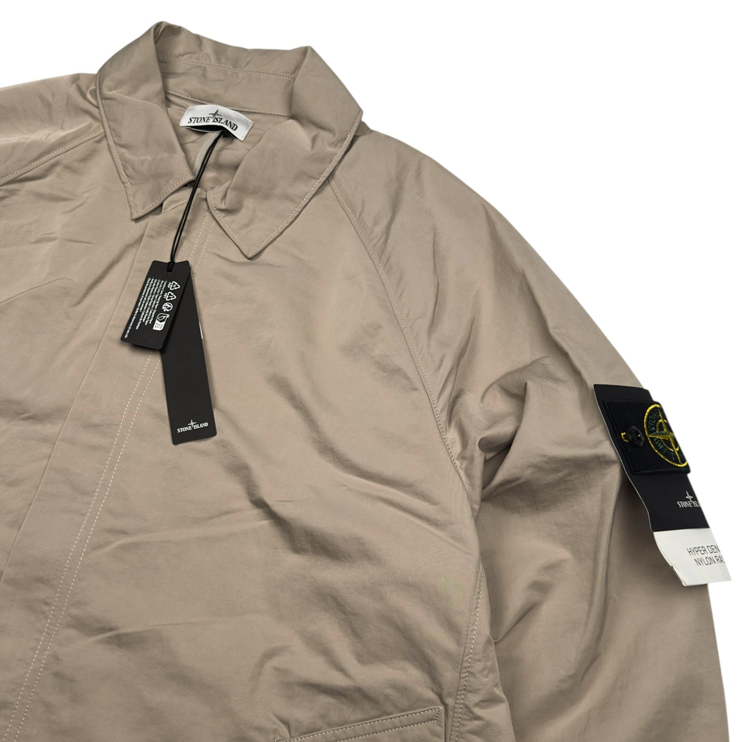 S/S 23 Stone Island Hyper Dense Nylon Raso Car Coat