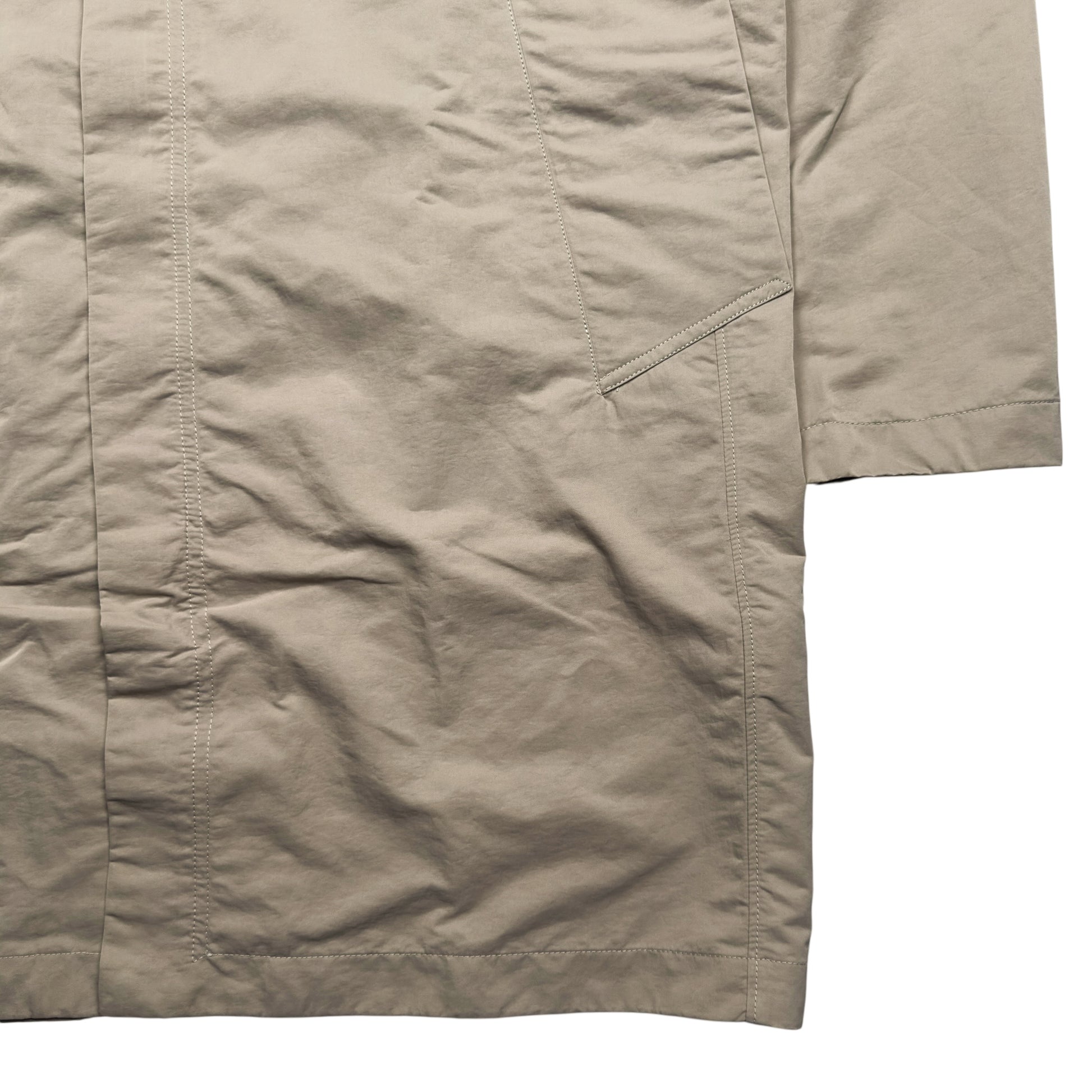 S/S 23 Stone Island Hyper Dense Nylon Raso Car Coat