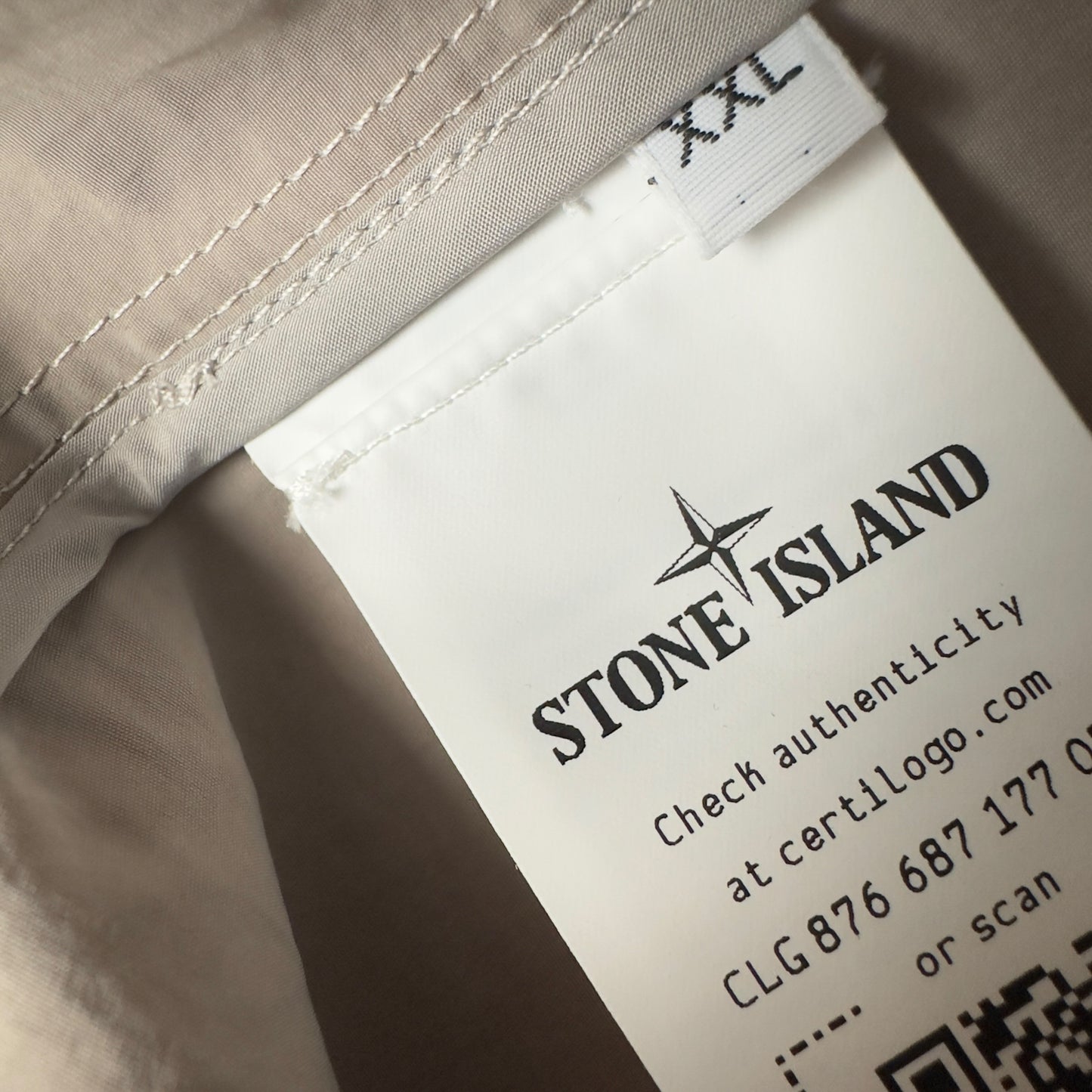 S/S 23 Stone Island Hyper Dense Nylon Raso Car Coat