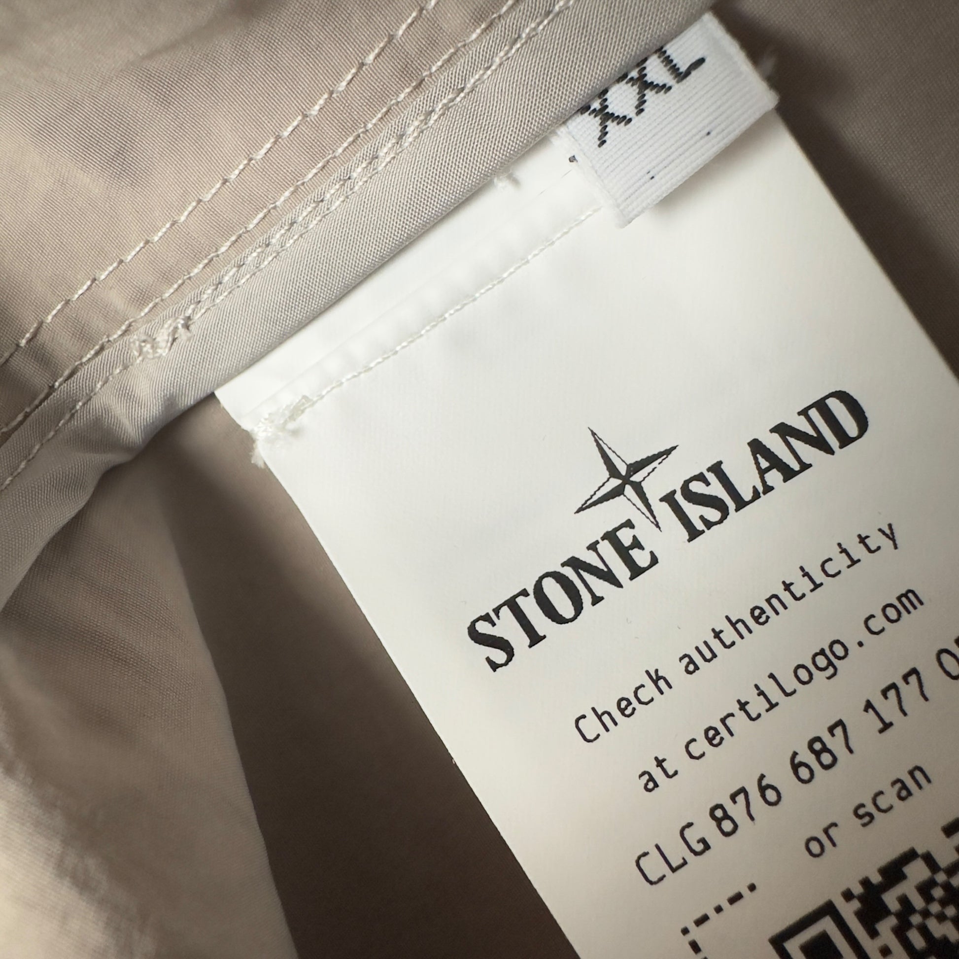 S/S 23 Stone Island Hyper Dense Nylon Raso Car Coat