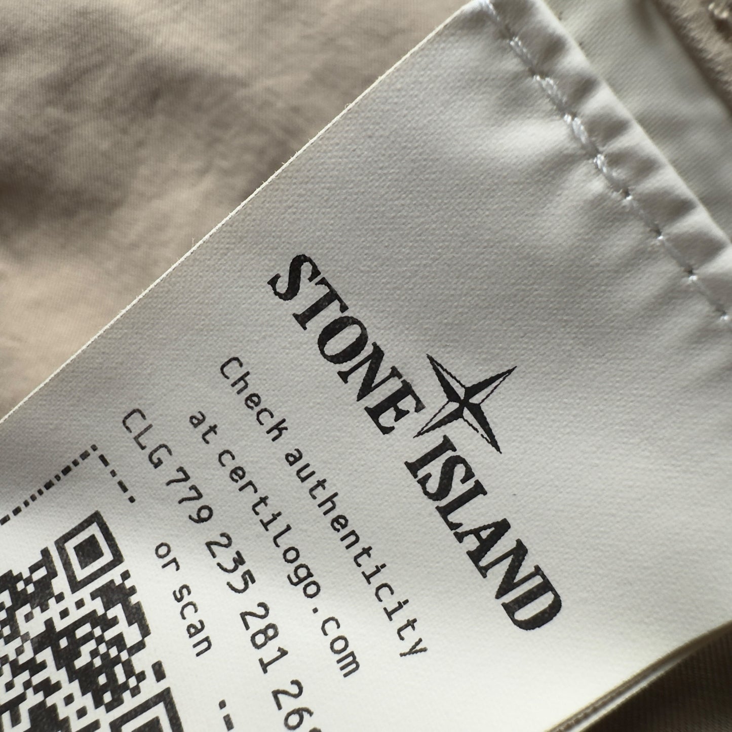 S/S 23 Stone Island Cupro Cotton Twill TC Smock - Tan