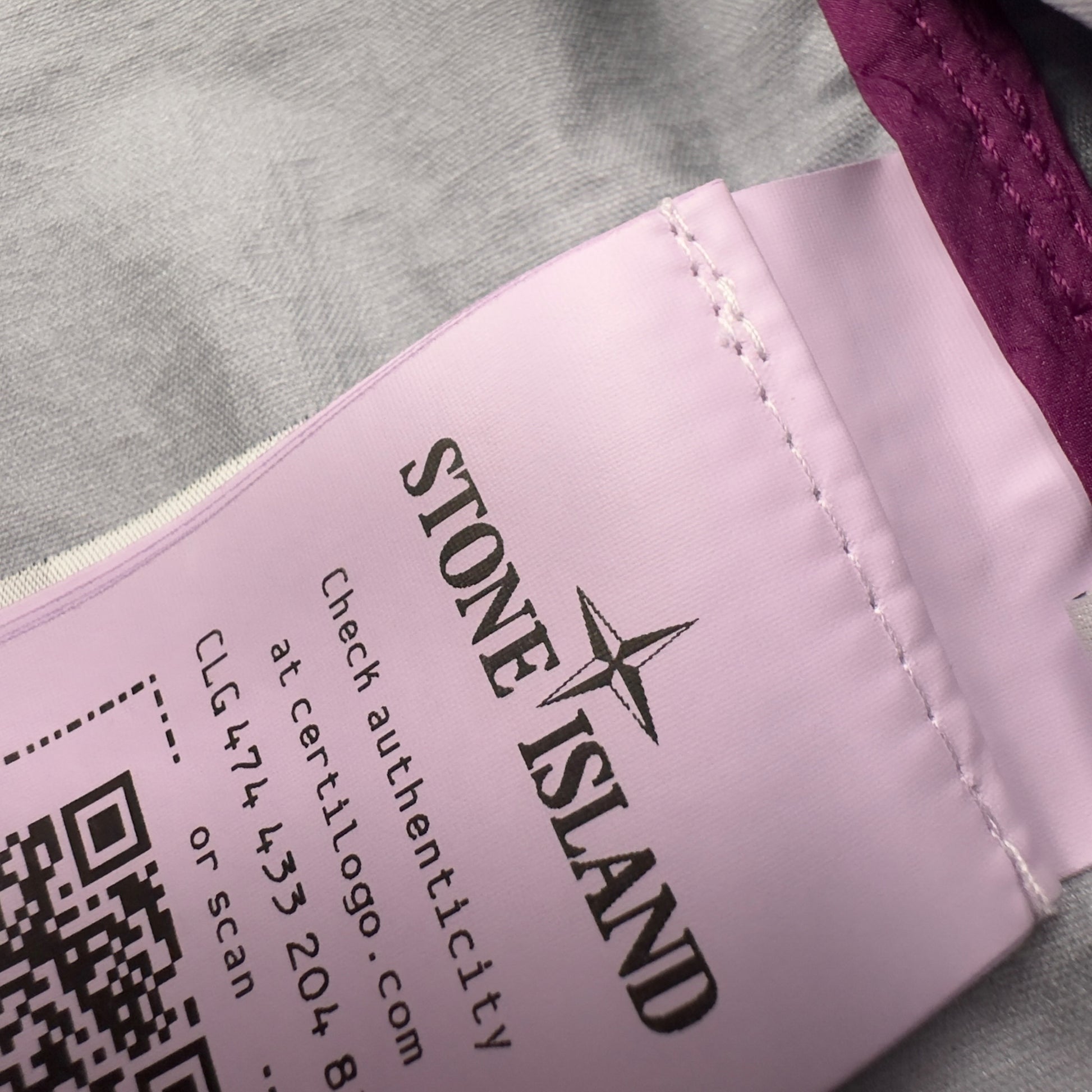 S/S 23 Stone Island Membrana 3L TC Jacket - Purple