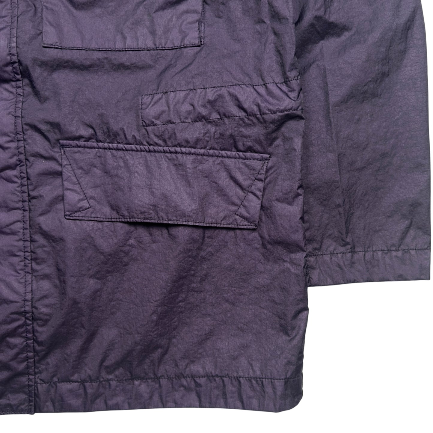 S/S 23 Stone Island Membrana 3L TC Field Jacket - Dark Purple