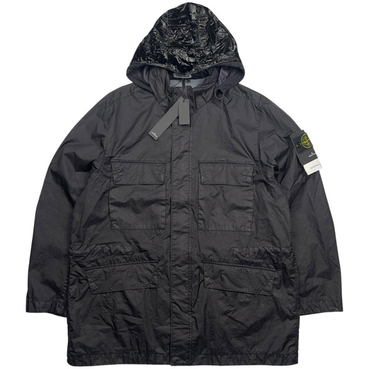 S/S 23 Stone Island Membrana 3L TC Field Jacket - Black