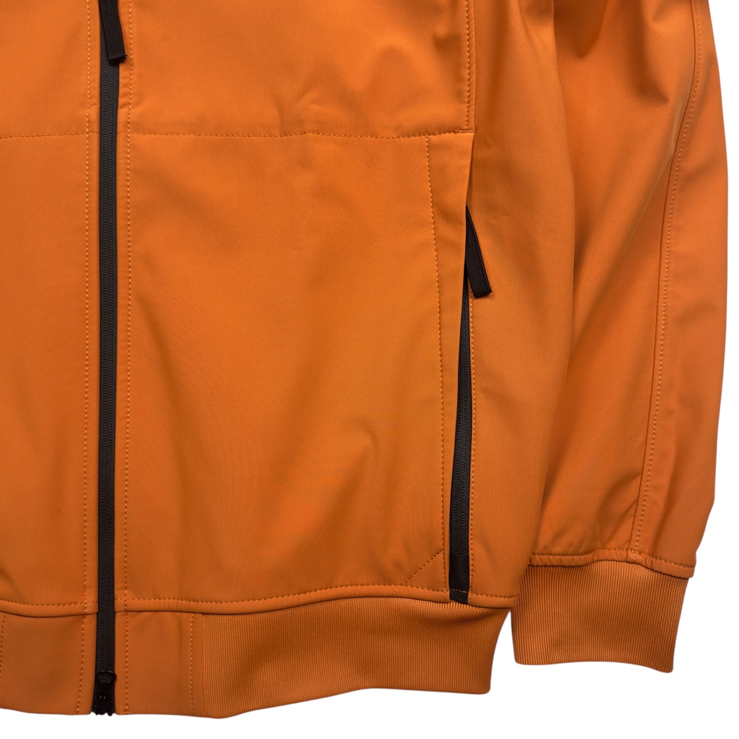 S/S 23 Stone Island Light Soft Shell-R Jacket with e-dye Technology - Orange