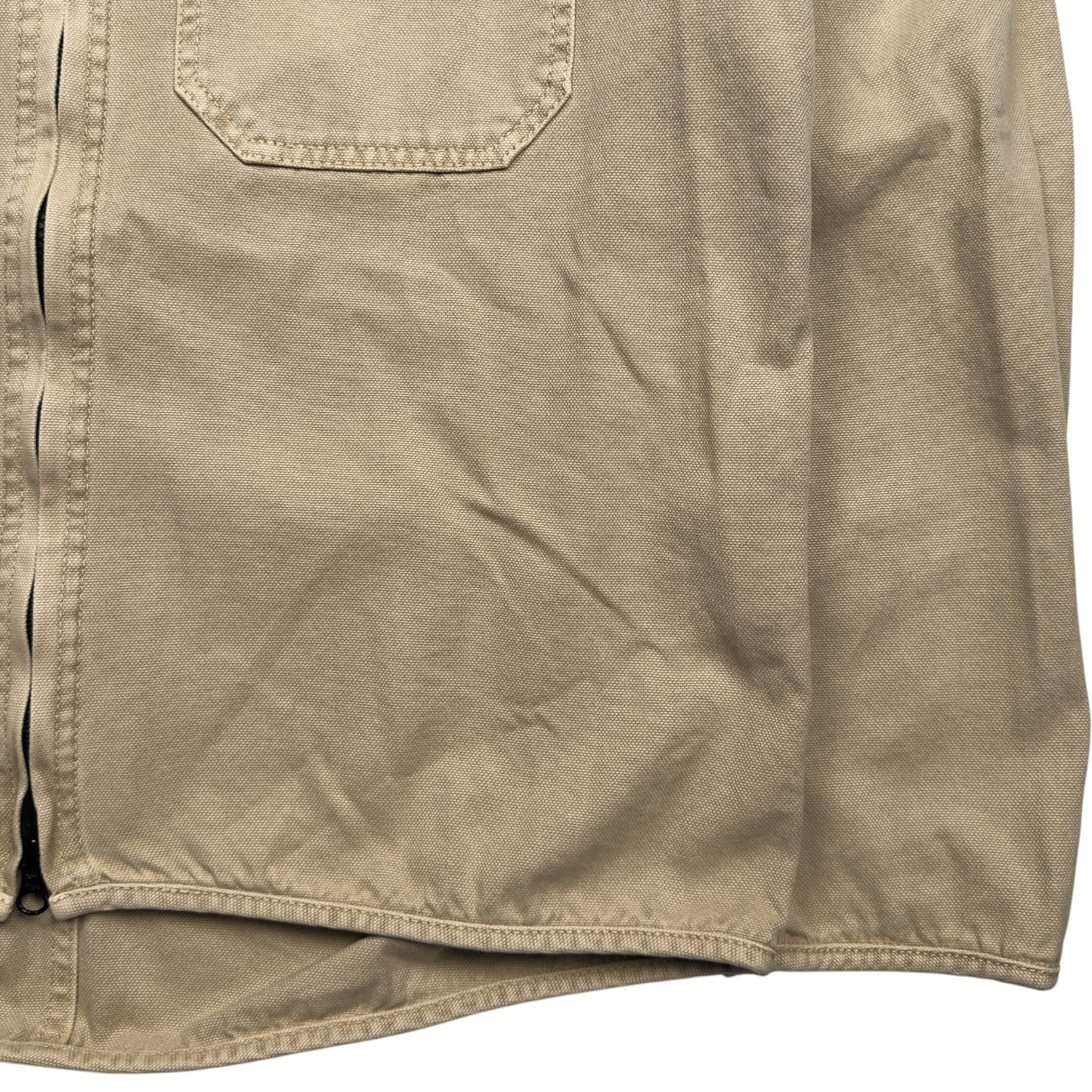 S/S 25 Stone Island Heavy Panama Cotton Overshirt