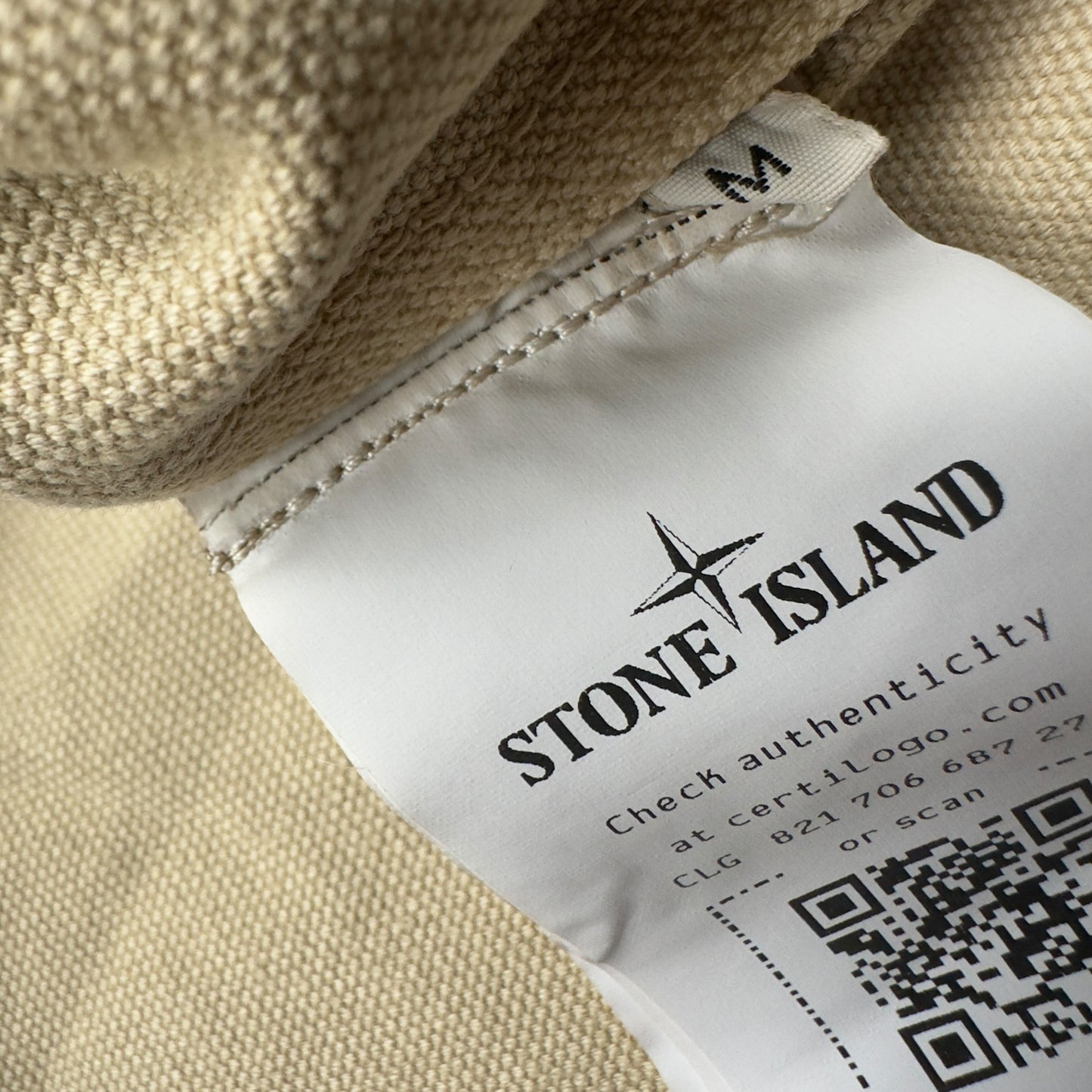 S/S 25 Stone Island Heavy Panama Cotton Overshirt