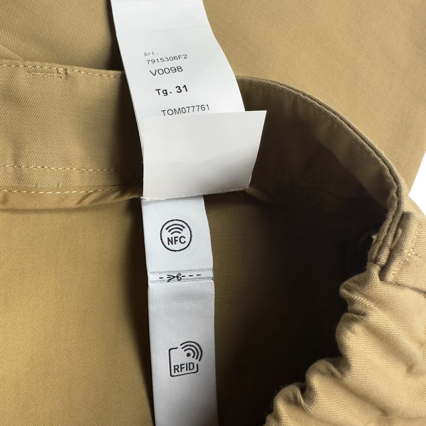 A/W 23 Stone Island Ghost Trousers - Tan