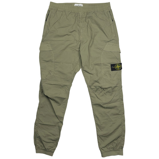 S/S 19 Stone Island Stretch Cotton Cargo Trousers 36 RE-T