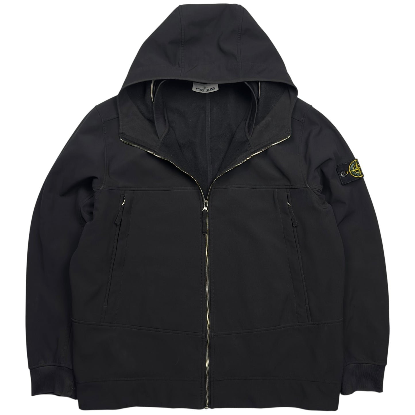 A/W 21 Stone Island Soft Shell R Jacket - Black