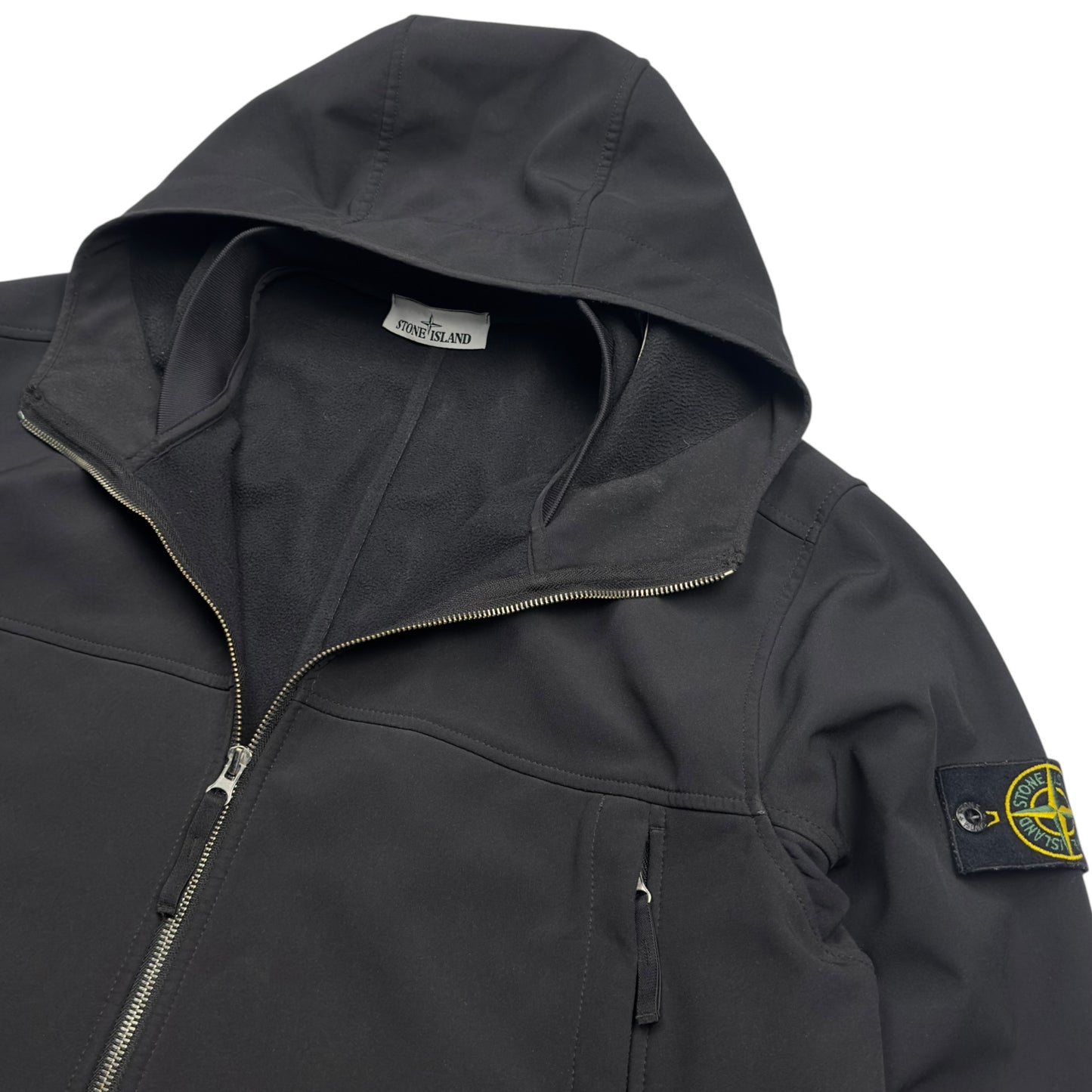 A/W 21 Stone Island Soft Shell R Jacket - Black