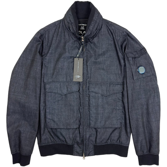 C.P. Company X Emporio Armani Wool Gum Bomber Jacket