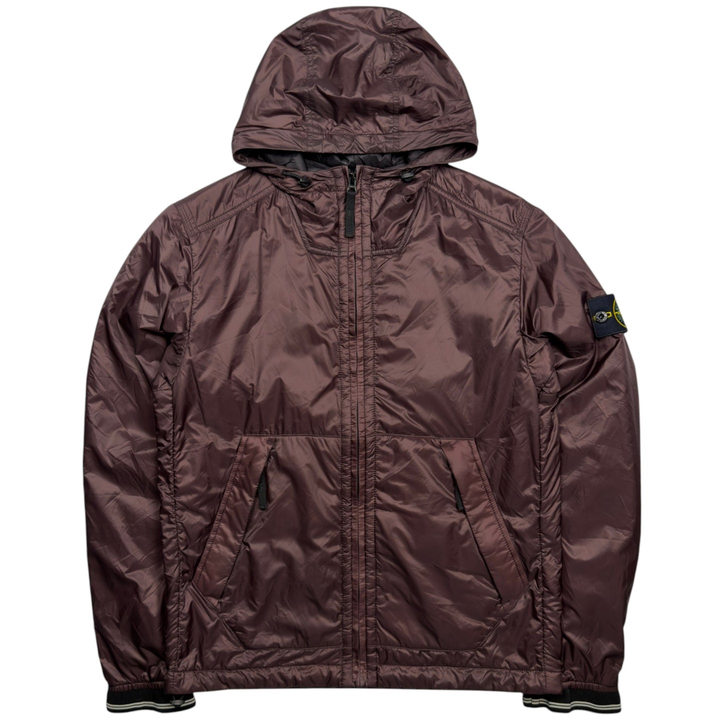 A/W 15 Stone Island Micro Rip Stop with Primaloft Insulation Packable Jacket - Burgundy