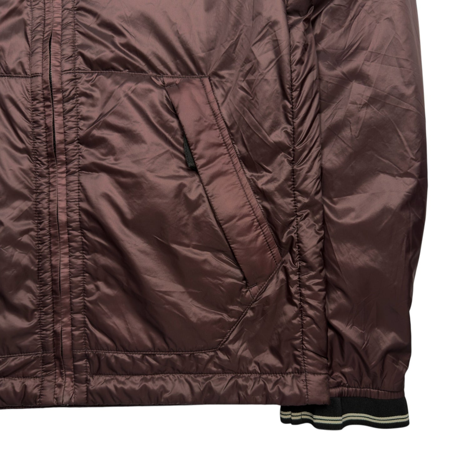 A/W 15 Stone Island Micro Rip Stop with Primaloft Insulation Packable Jacket - Burgundy