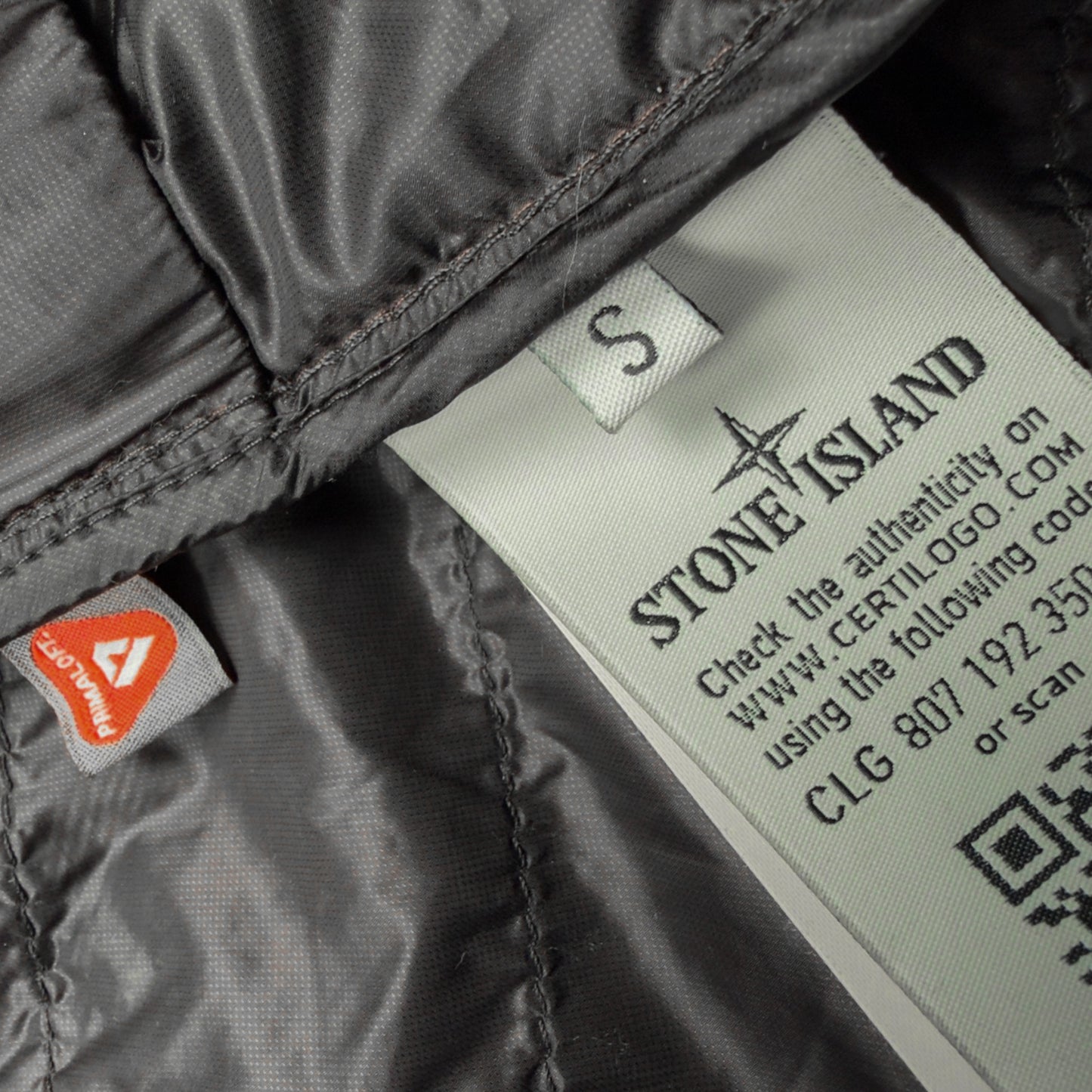 A/W 15 Stone Island Micro Rip Stop with Primaloft Insulation Packable Jacket - Burgundy