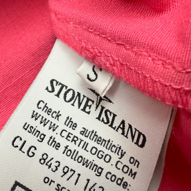 A/W 20 Stone Island Quarterzip Popover Ripstop Smock - Pink