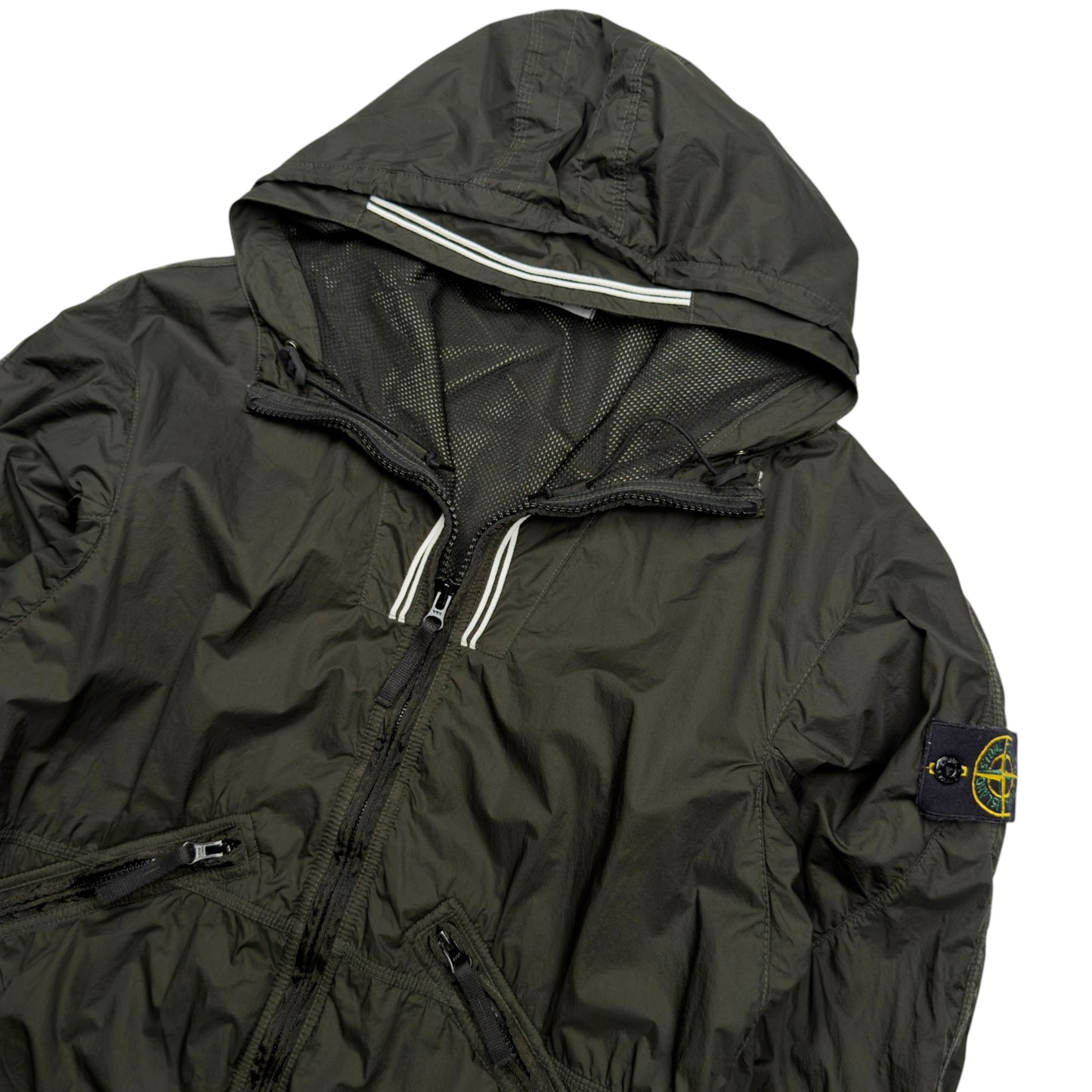 S/S 11 Stone Island Membrana TC Jacket - Dark Green