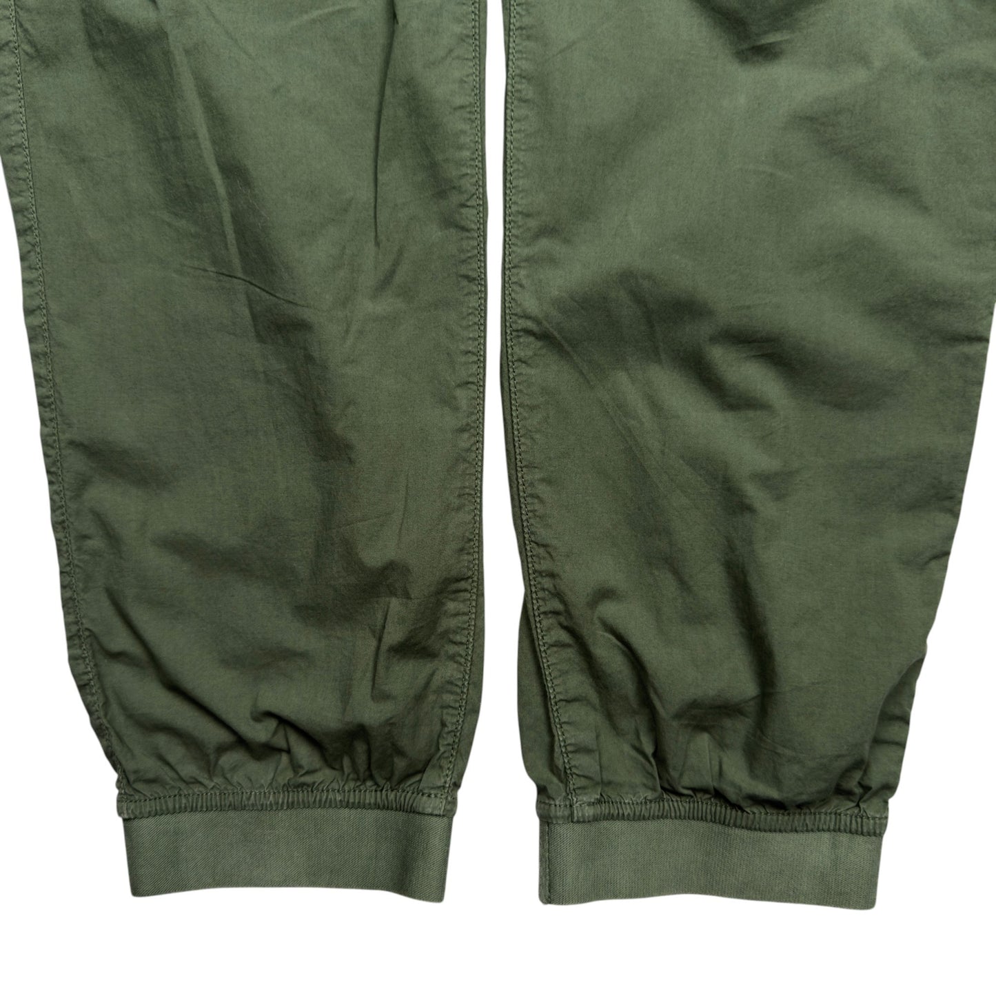 S/S 24 Stone Island Cuffed Cargo Trousers 30 RE-T - Sage Green