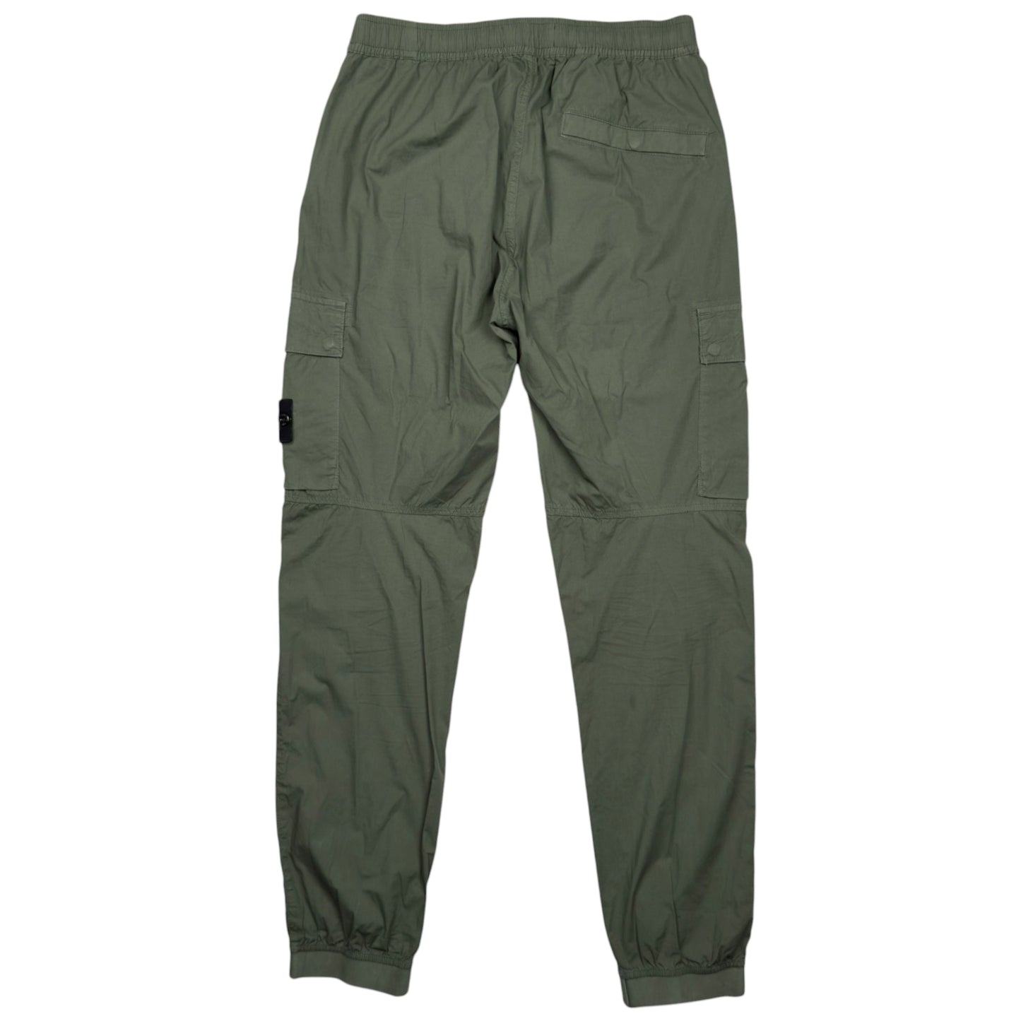 S/S 24 Stone Island Cuffed Cargo Trousers 30 RE-T - Sage Green
