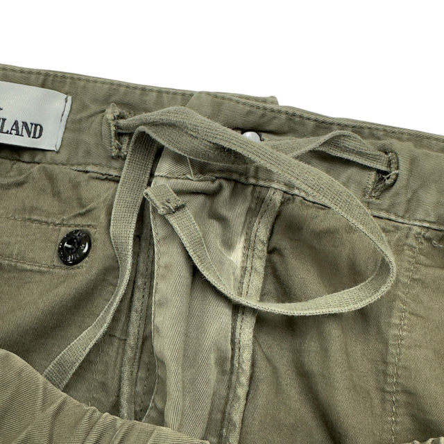 A/W 18 Stone Island Cotton Cargo Trousers - Khaki