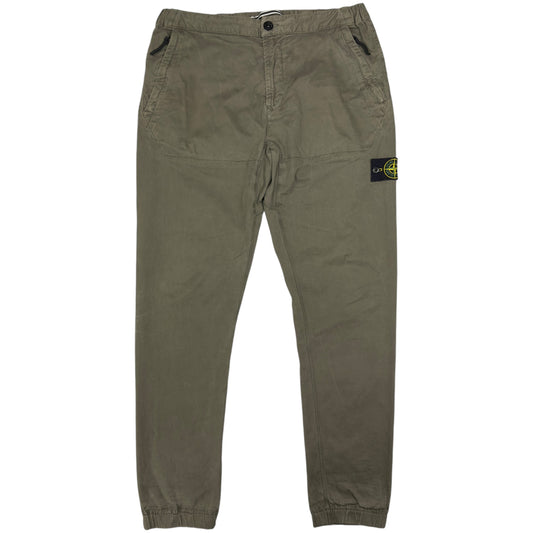 A/W 18 Stone Island Cotton Cargo Trousers - Khaki