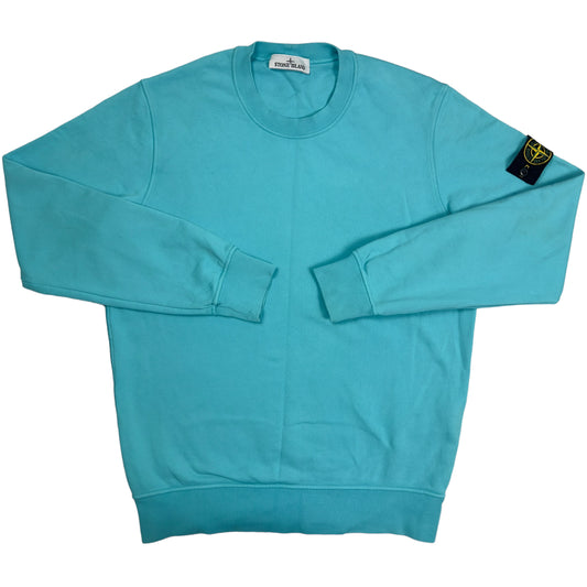 Stone Island Crewneck Sweater - Aqua Blue