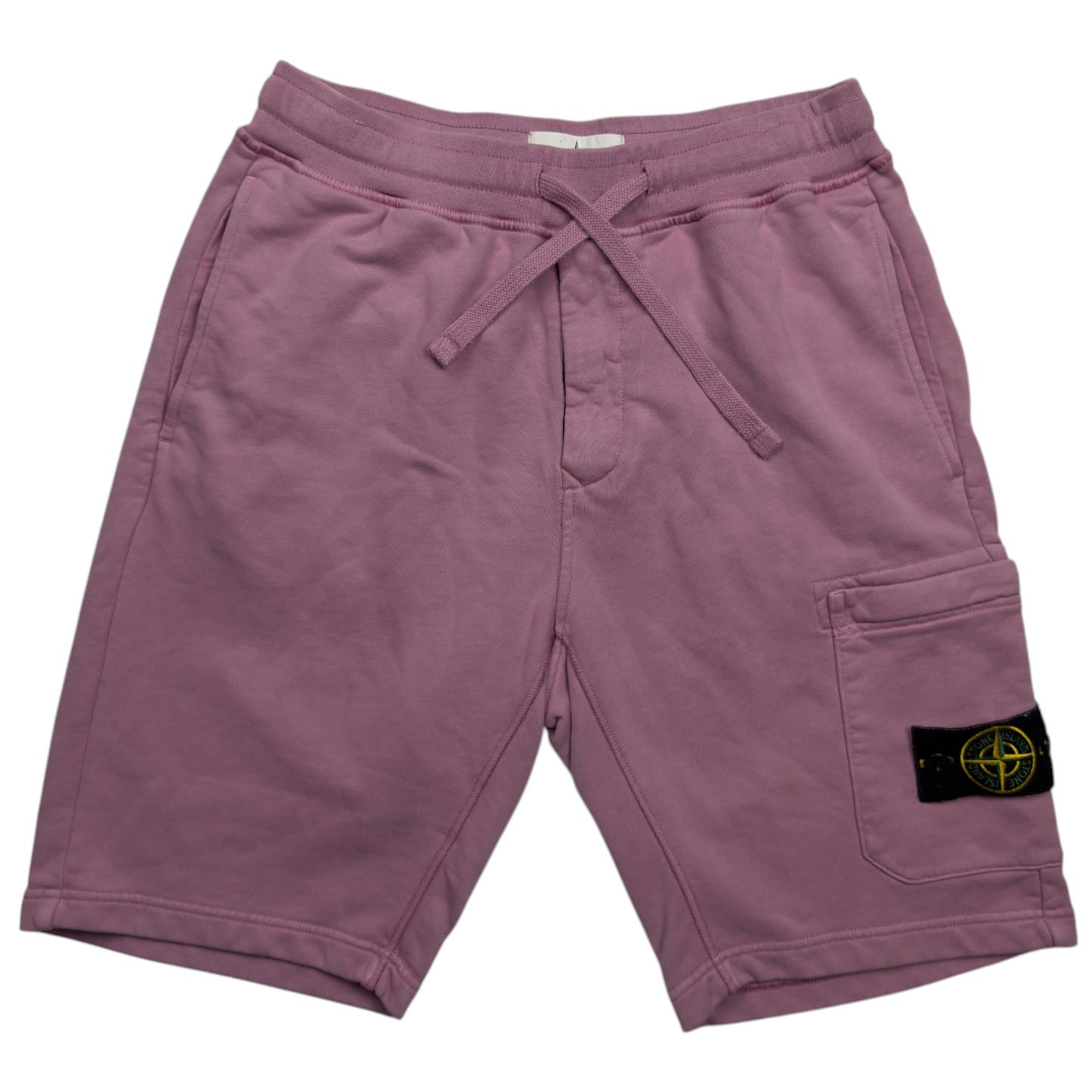 S/S 20 Stone Island Cotton Jersey Cargo Shorts - Pink