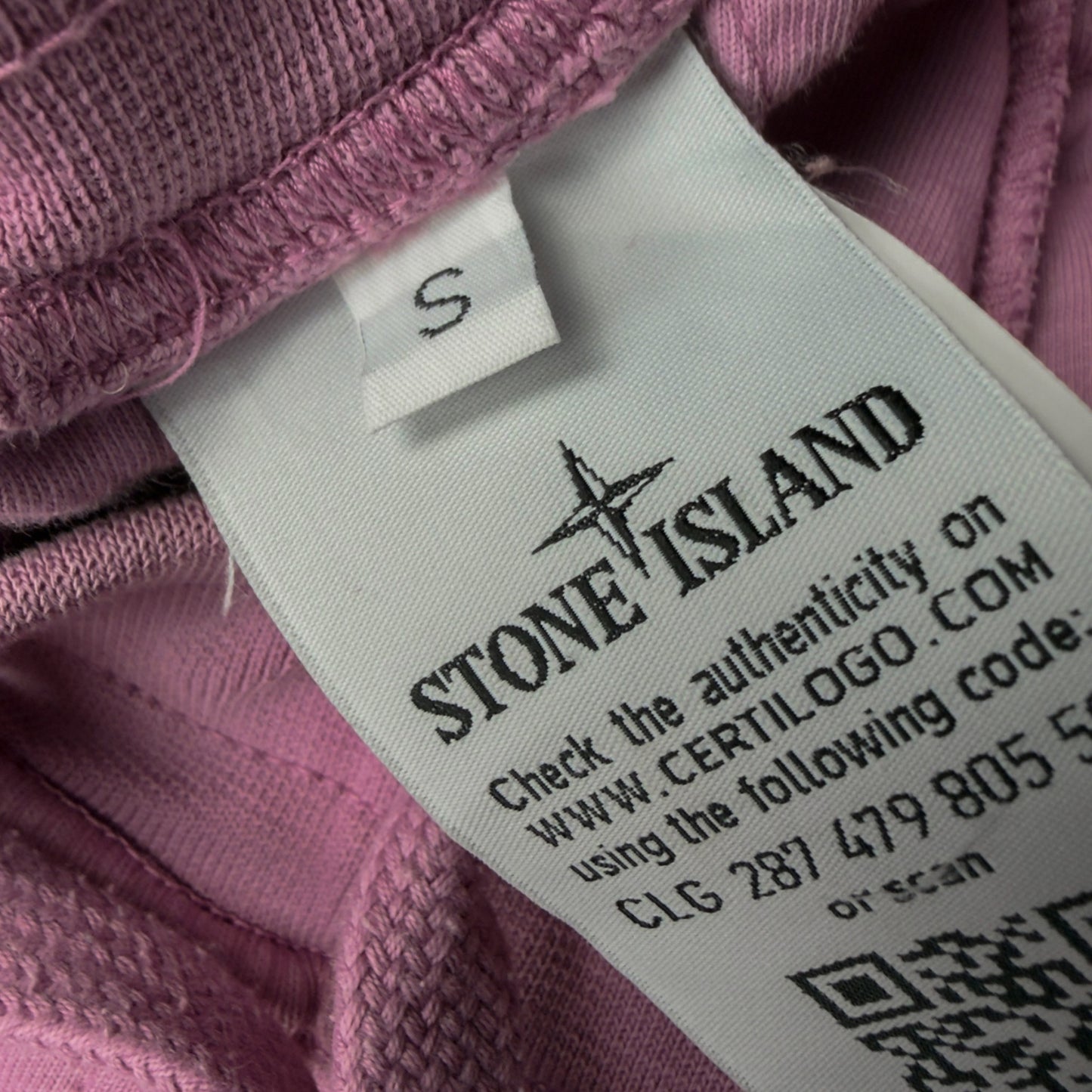 S/S 20 Stone Island Cotton Jersey Cargo Shorts - Pink