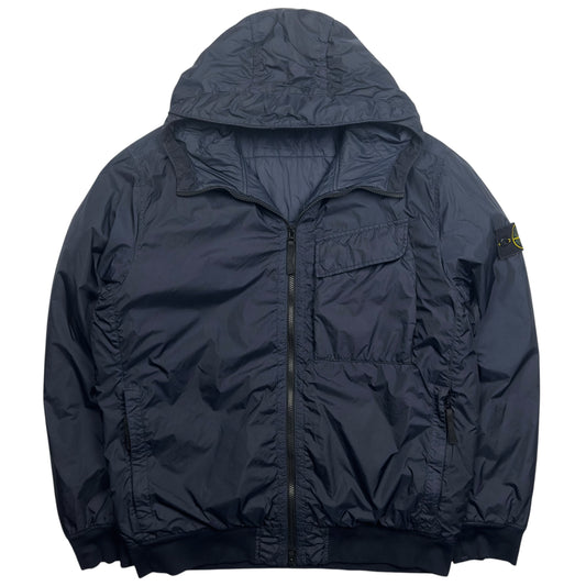 A/W 22 Stone Island Crinkle Reps R-NY with Primaloft Jacket - Navy