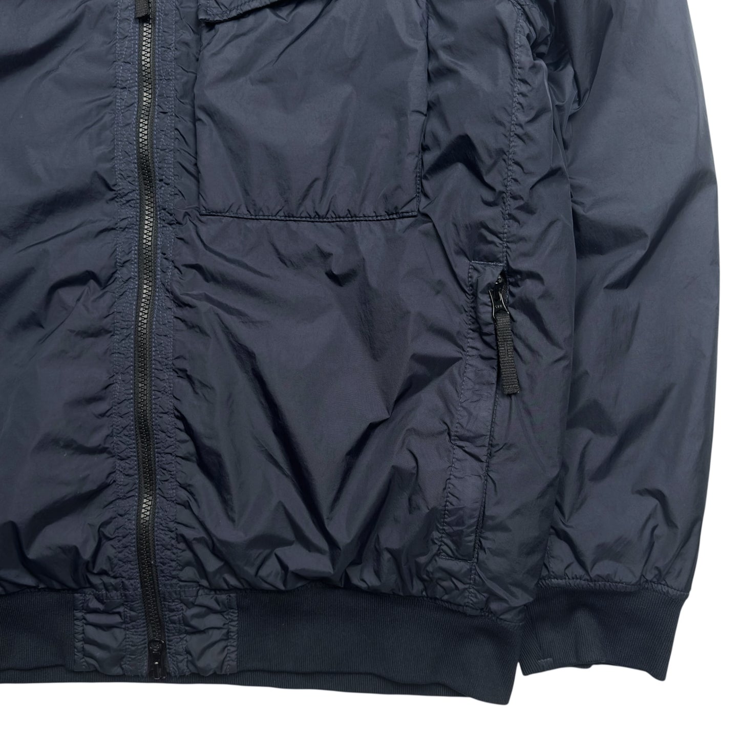 A/W 22 Stone Island Crinkle Reps R-NY with Primaloft Jacket - Navy